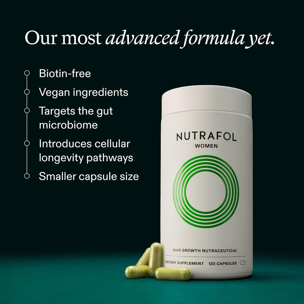 Nutrafol Hair Growth Supplements for Women 120 Capsules
