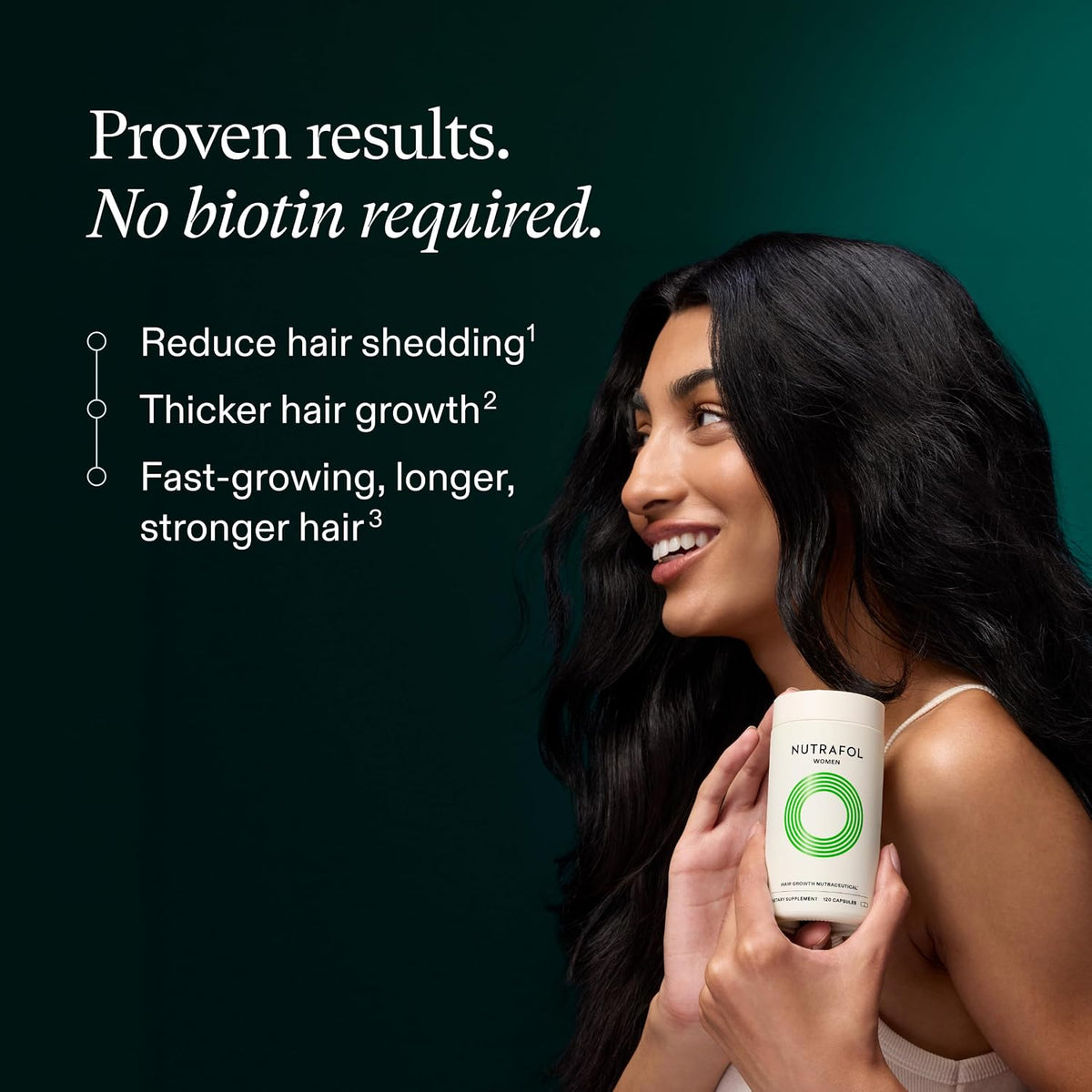 Nutrafol Hair Growth Supplements for Women 120 Capsules