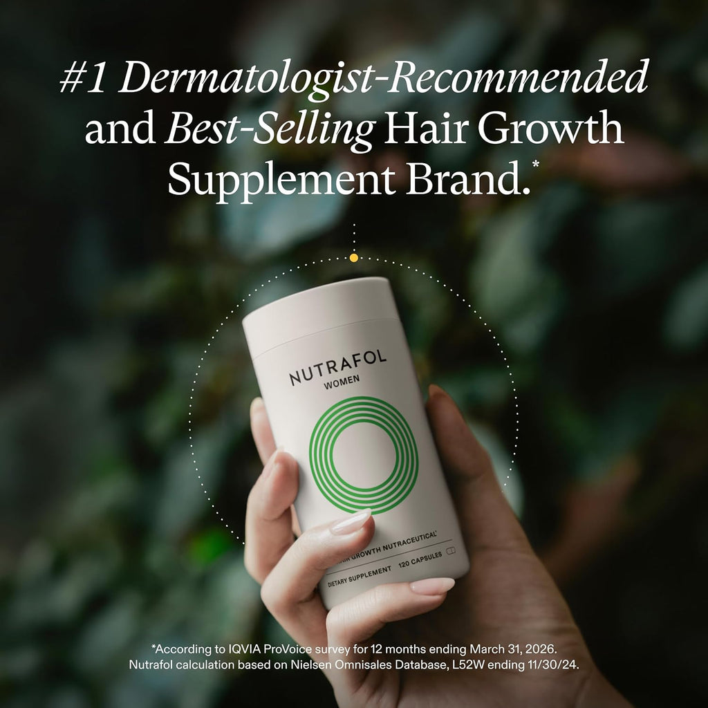 Nutrafol Hair Growth Supplements for Women 120 Capsules