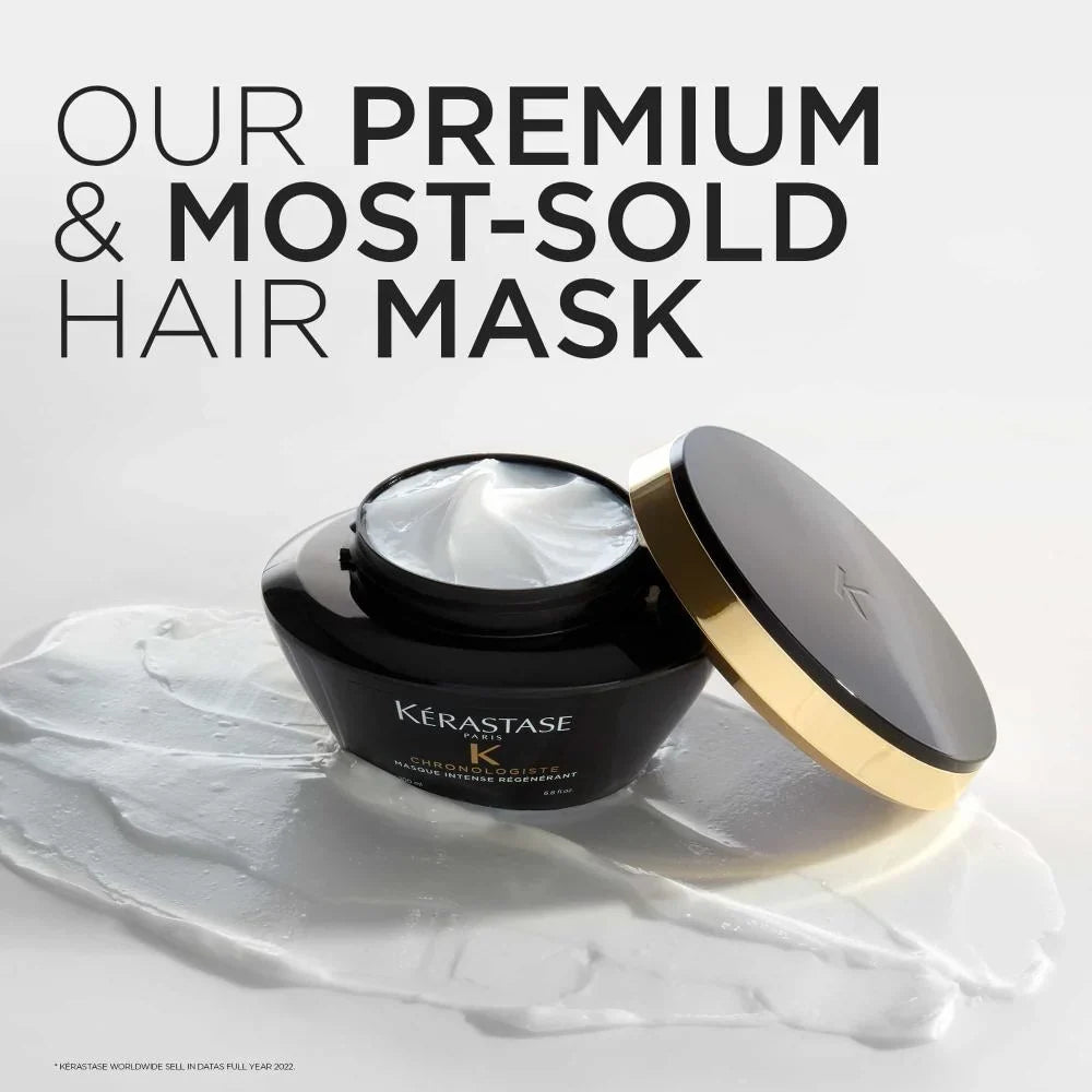 Kérastase Chronologiste Intense Regenerating Hair Mask 200ml – Premium Anti-Aging Hair Treatment