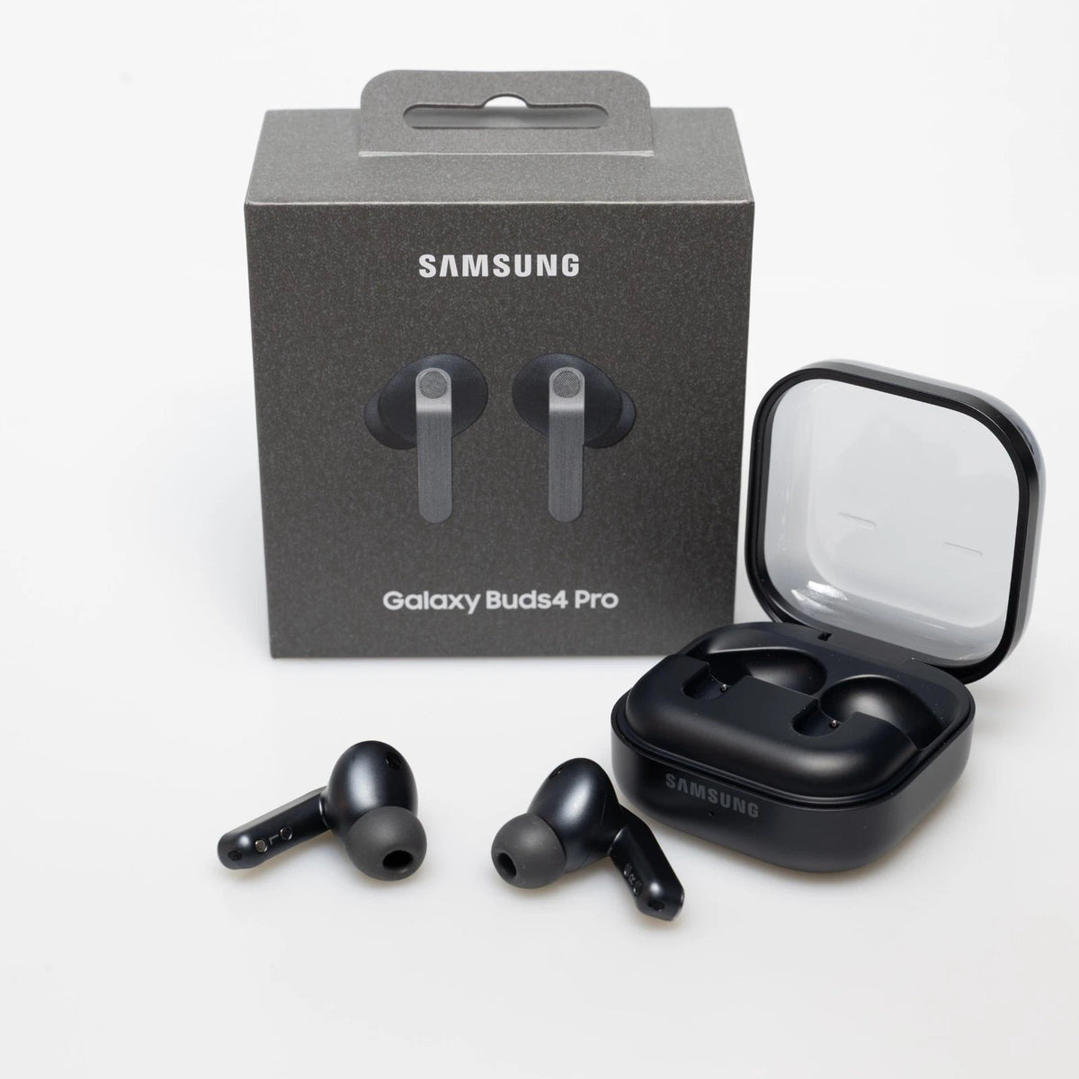 Samsung Galaxy Buds4 Pro SM-R640 Wireless Earbuds Black | ANC Bluetooth 6.1